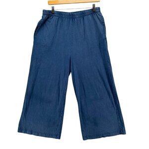 Z Supply Blue Wide Leg Pants